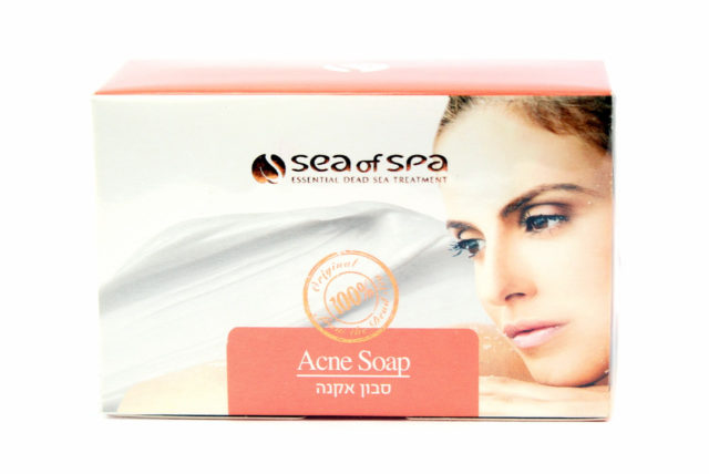 Специально созданное для проблемной кожи мыло Dead Sea Acne soap от Sea of Spa поможет в проблеме лечения угревой сыпи